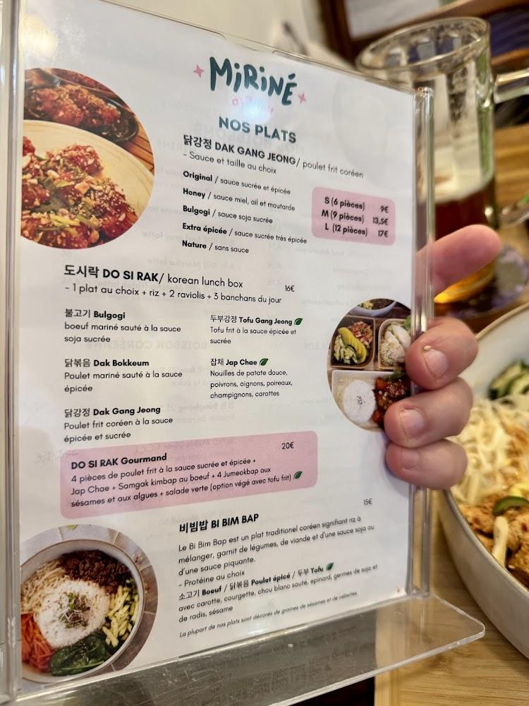 MIRINÉ - Menu Image 3